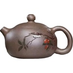 HARAHU Чайник sh-37640 - Кафява / Сива kp37640