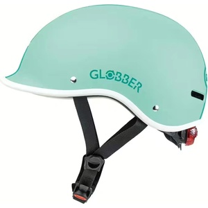 Globber Детска светеща каска Globber Master XS/S (47-51см), ментово-зелена - magazinko Тротинетка, скутер