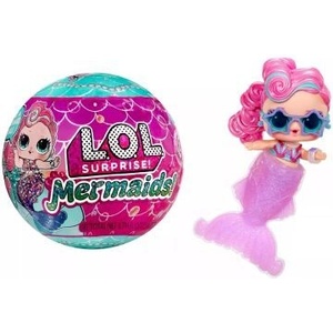 MGA Entertainment L. O. L. Surprise: Малка кукла-изненада за самостоятелно сглобяване с променяща цвета си русалка