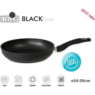 BAF Black line Indukce hluboka 24 cm