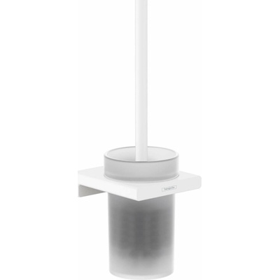 Hansgrohe AddStoris WC kefa nástenná matné sklo biela mat 41752700