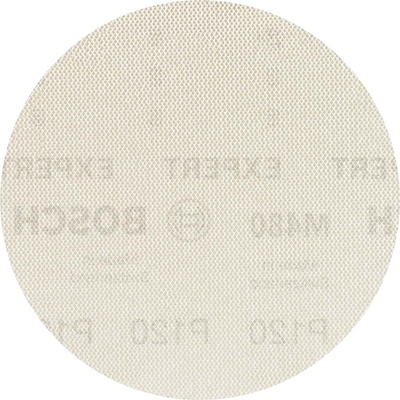 Bosch Brúsny papier EXPERT M480 pre excentrické brúsky, 125 mm, zrnitosť 120, 50 ks 2608900682
