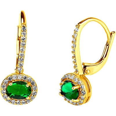 Majya stříbrné náušnice SYMONNE 10759