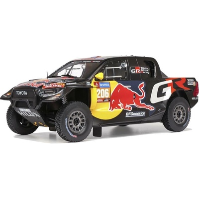 Ixo Toyota GR DKR Hilux 206 Moraes/Monleón Dakar 2024 Models 1:18
