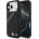 BMW M Tricolor Metal Logo MagSafe Case за iPhone 17 Pro - черен (3666339480226)