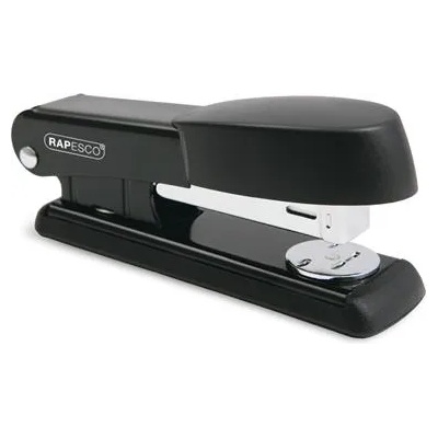 Rapesco Съшивател, 24/6, 26/6, 25 листа, метален, RAPESCO "Bowfin Half-Strip", черен R53500B2 (R53500B2)