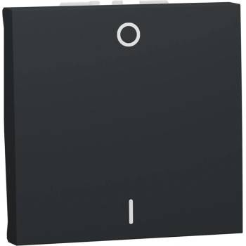 Schneider Electric SE Двуполюсен ключ 16А 2 мод. цвят Антрацит Unica - NU326254 (NU326254)