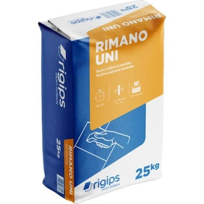 Rigips Rimano UNI ruční sádrová omítka 25 kg