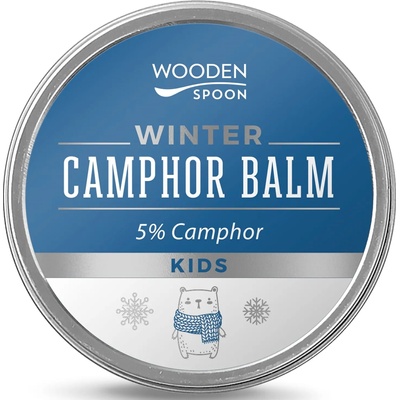 Wooden Spoon Зимно масажно масло, 5% камфор, 60 ml