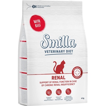 Smilla Veterinary Diet Renal hovězí 4 kg
