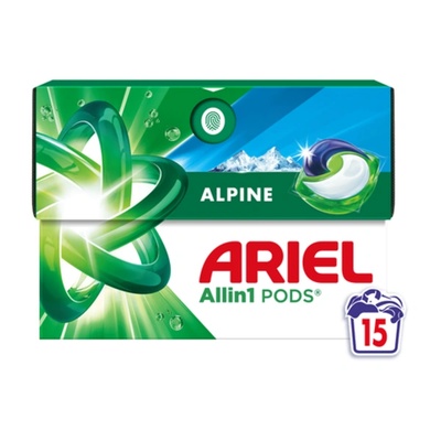 Ariel Гел капсули Alpine All in 1 PODS 15доза