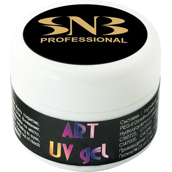 SNB Uv Гел боичка snb за декорация, черна, 5 мл, npga02 (npga02)