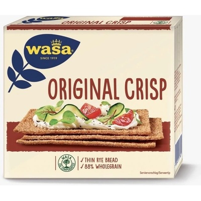 Knäckebroty Original Crisp Wasa 200 g