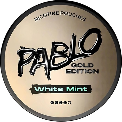 Pablo Gold Edition white mint 25 mg/g 20 ks
