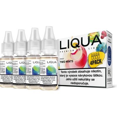 Ritchy Liqua Elements 4Pack Two mints 4 x 10 ml 3 mg