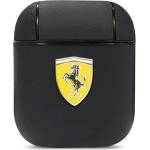 Ferrari Кейс Ferrari FESA2LEBK за AirPods, черен/черен, On Track Leather (3666339046835)