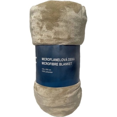 Jerry Fabrics Deka microflanel super soft Béžová 150x200