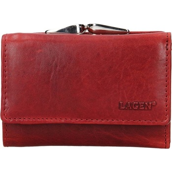 Lagen dámska kožená peňaženka HT 33 T červená