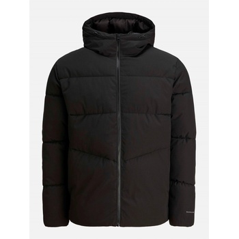 Jack and Jones Мъжко яке Jack and Jones Global Jacket Short Puffer Jacket Mens Plus - Black