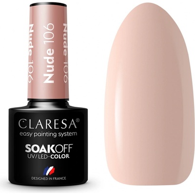 Claresa Gél lak Nude 106 5 ml