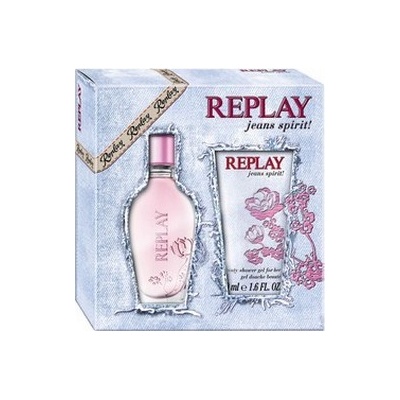 Replay Jeans Spirit Her EDT 20 ml + sprchový gel 50 ml dárková sada