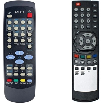 съвместим Bigsat bs-s780, bs-s100 - заместител дистанционно управление (bs-s780, bs-s100)