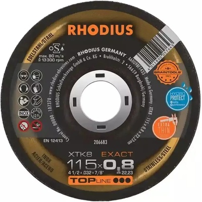 Rhodius Rezný kotúč 115 x 0,8 x 22,23 mm 206683