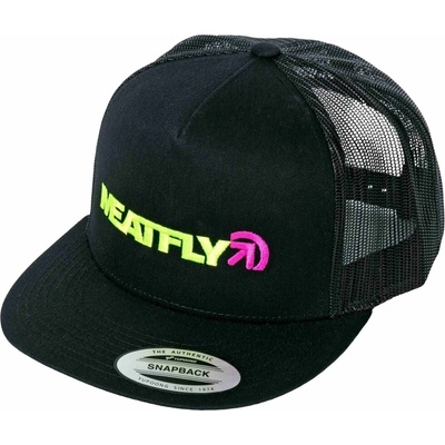Meatfly Percy Trucker Snapback čierna/žltá