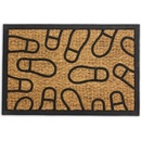 Mojkoberec Kokos + guma stopy Hnedá 40x70 cm