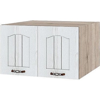 ИРИМ Горен кухненски шкаф Сити АРФ-Бяло фладер-04-111 60 см