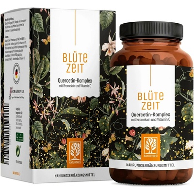 Naturtreu Quercetín komplex kvercetín bromelaín a Vitamín C 120 kapsúl