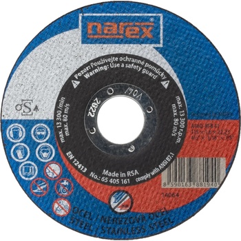 Narex Řezný kotouč 115 x 1,6 x 22,23 mm 65405162 25 ks