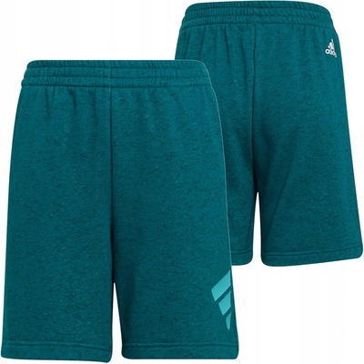 Adidas krátke šortky nad kolená bavlna zelená