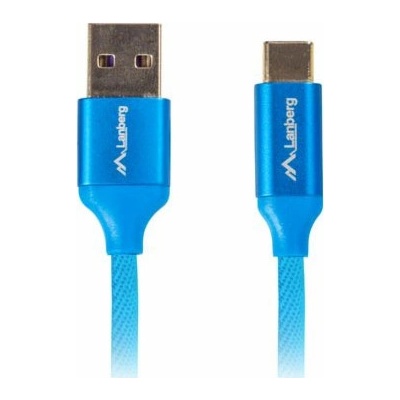 Lanberg CA-USBO-22CU-0010-BL USB-C M na USB-A M 2.0, 1m