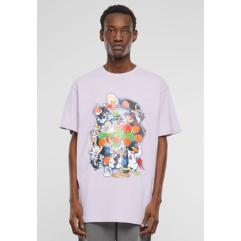 Mister Tee Тениска Space Jam Teamwork Oversize Tee lilac XXLUB-MT3123-00145 - Тъмносив, размер XS