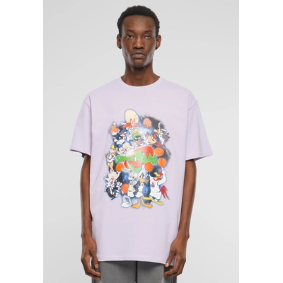 Mister Tee Тениска Space Jam Teamwork Oversize Tee lilac XXLUB-MT3123-00145 - Тъмносив, размер XS