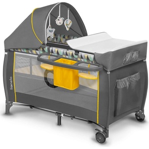 Lionelo Бебешка кошара Lionelo Sven Plus Yellow Scandi (5902581656193)