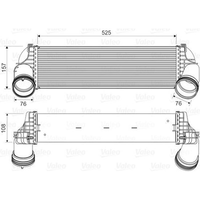 Chladič turba VALEO 818562 | Zboží Auto