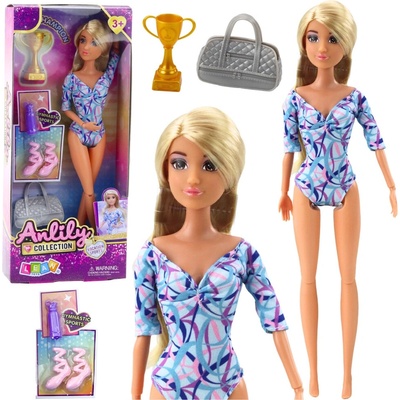 LEAN Toys 24482 Anlily baletka bábika s doplnkami