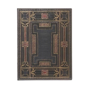 Onyx (Asterales) Ultra Unlined Hardback Journal (Elastic Band Closure) | Paperblanks (ISBN: 9781439796139)