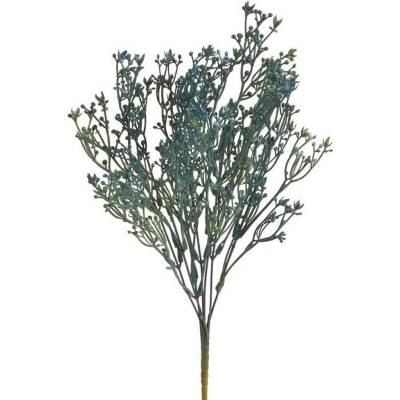 Umělá větvička broom bloom - modrá