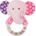 Lorelli Toys ДРЪНКАЛКА КРЪГ lorelli toys СЛОНЧЕ РОЗОВО (10191360005)