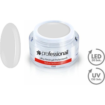 Professionail UV Gél jednofázový Ultra Finish gél 15 ml