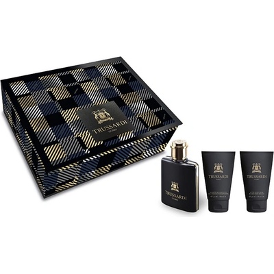 Trussardi Uomo 2011 Комплект (EDT 50ml + SG 30ml + AS Balm 30ml) за Мъже