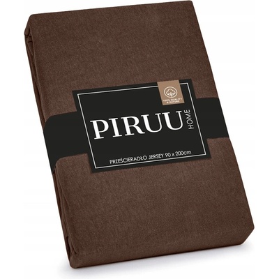 Piruu Prostěradlo s gumou jersey 90x200