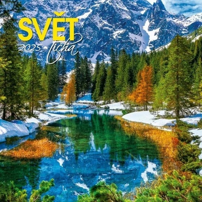 Svět ticha nástěnný 33 x 33 cm 2025