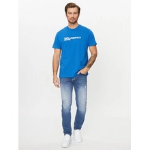 Karl Lagerfeld Jeans T-Shirt 235D1707 Modrá