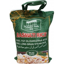 Shalamar Foods Basmati Rýže Extra dlouhá 5 kg