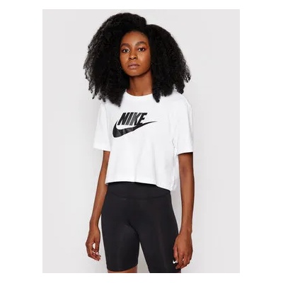 Nike Тишърт Sportswear Essential BV6175 Бял Loose Fit (Sportswear Essential BV6175)