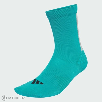 adidas ponožky pure teal/reflective silver black